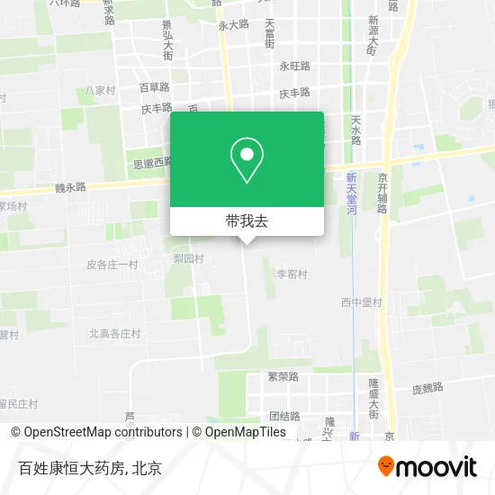 百姓康恒大药房地图