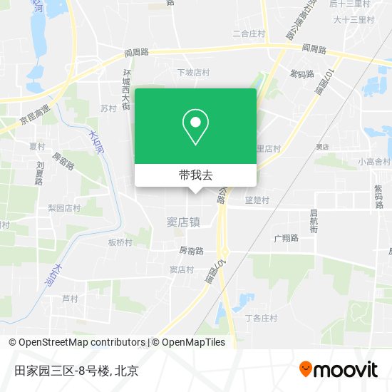 田家园三区-8号楼地图