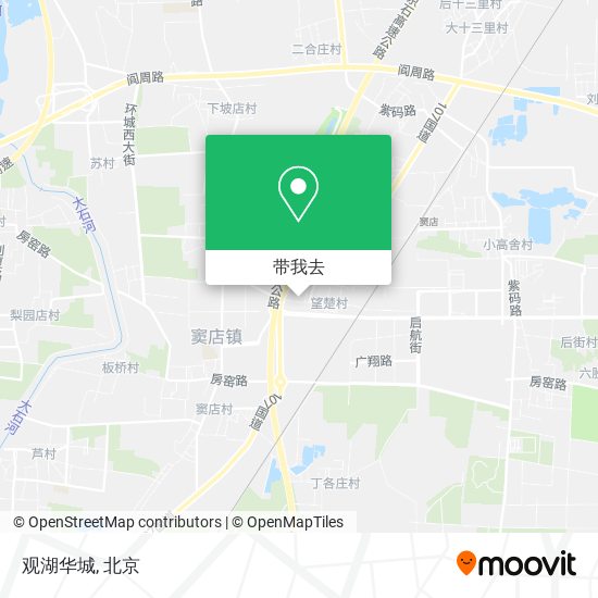 观湖华城地图