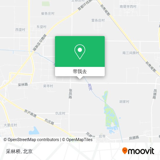 采林桥地图