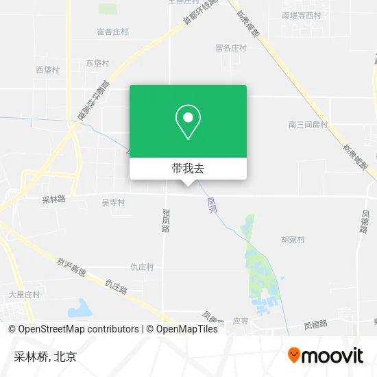 采林桥地图