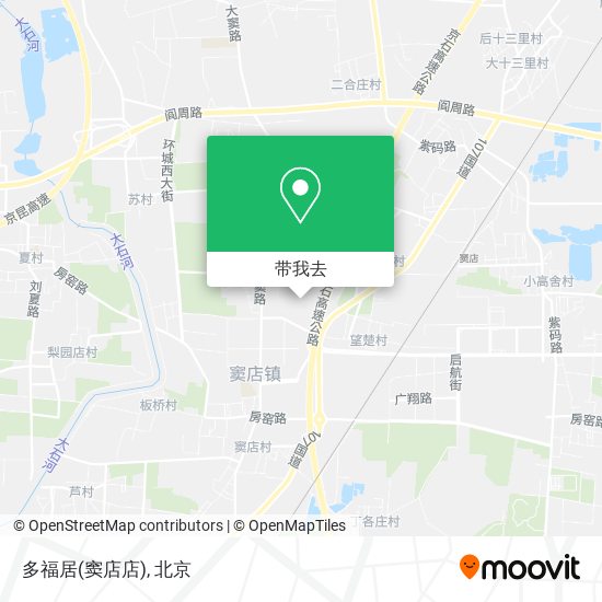 多福居(窦店店)地图