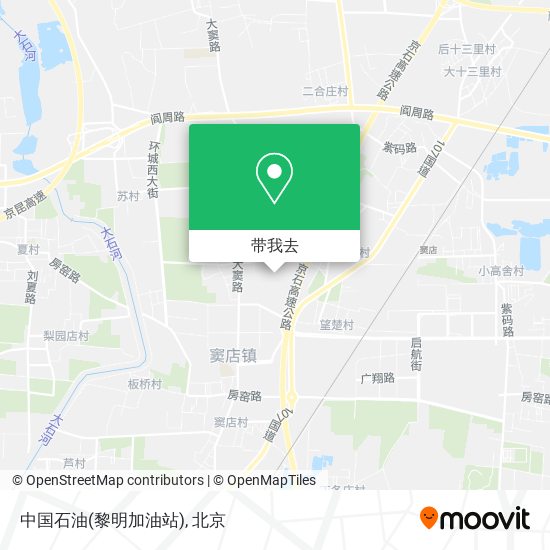 中国石油(黎明加油站)地图
