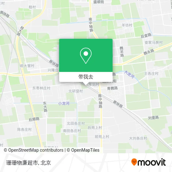 珊珊物廉超市地图