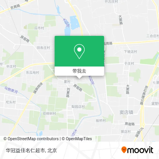 华冠益佳名仁超市地图