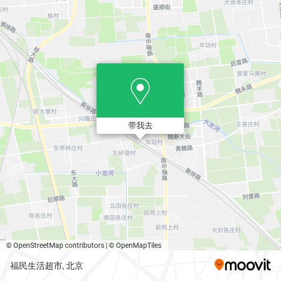 福民生活超市地图