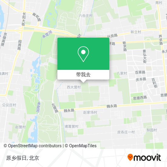原乡假日地图