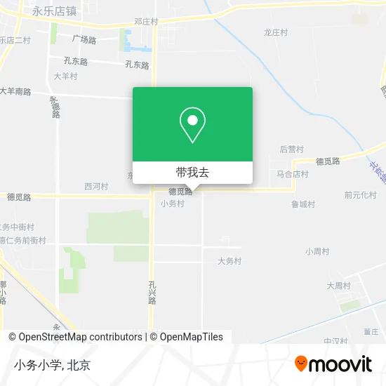 小务小学地图