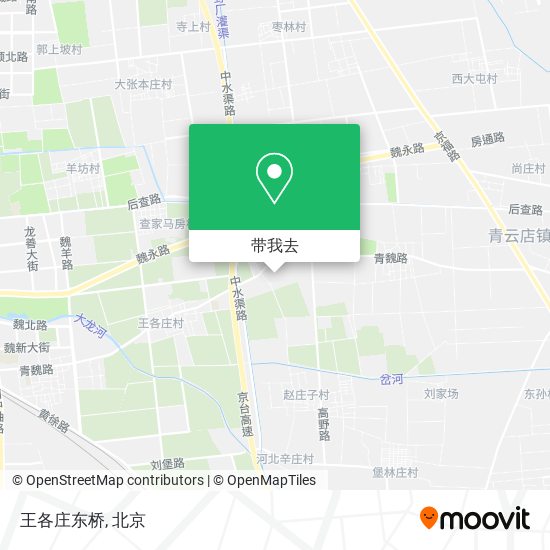 王各庄东桥地图