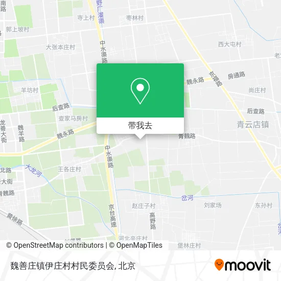 魏善庄镇伊庄村村民委员会地图