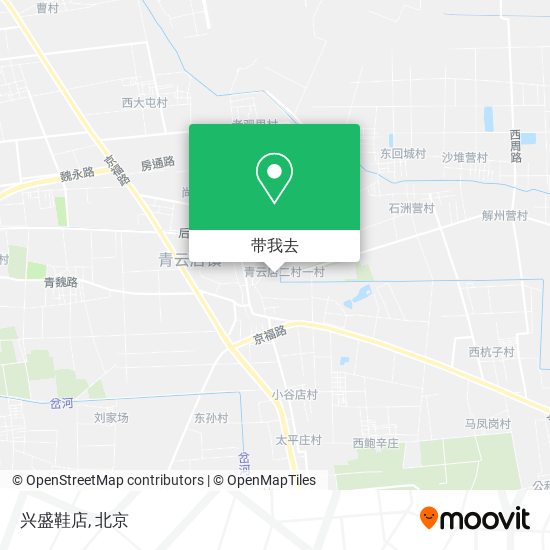 兴盛鞋店地图