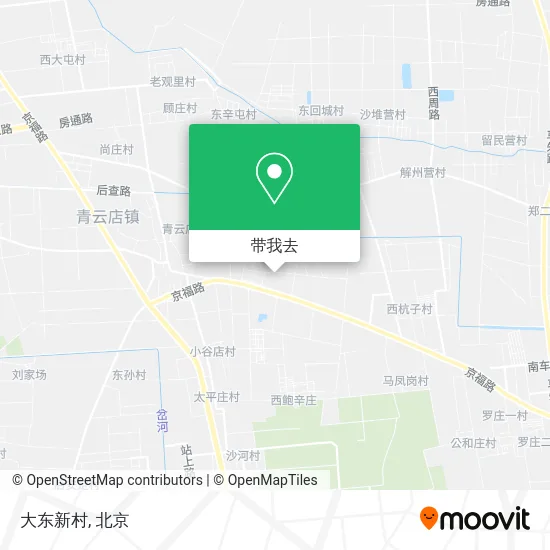 大东新村地图