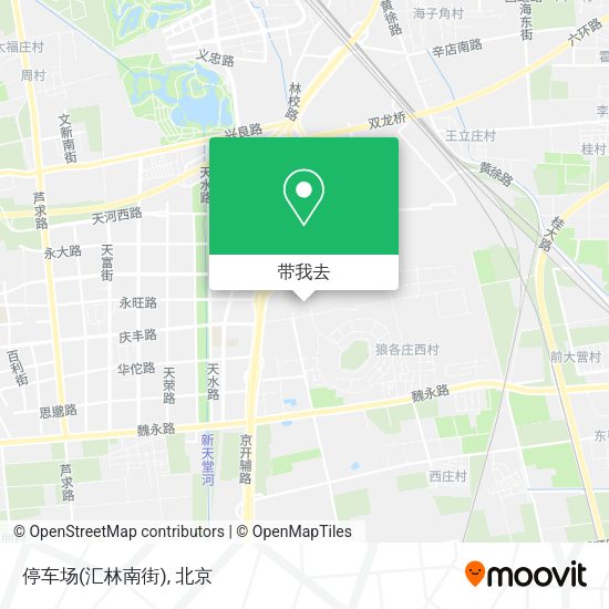 停车场(汇林南街)地图