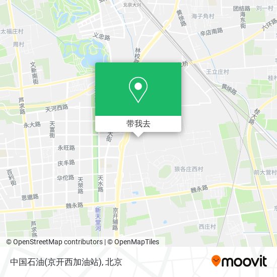 中国石油(京开西加油站)地图