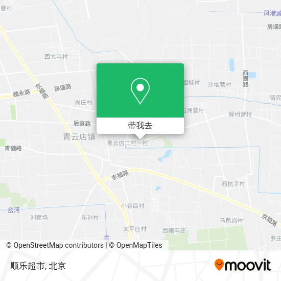 顺乐超市地图