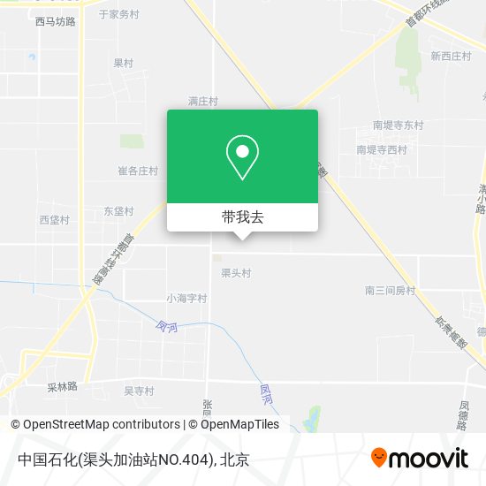 中国石化(渠头加油站NO.404)地图
