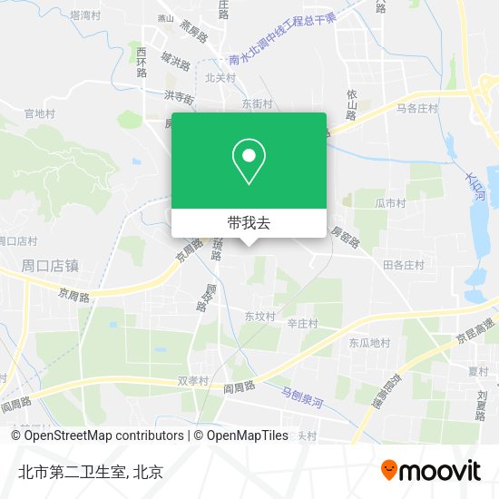 北市第二卫生室地图