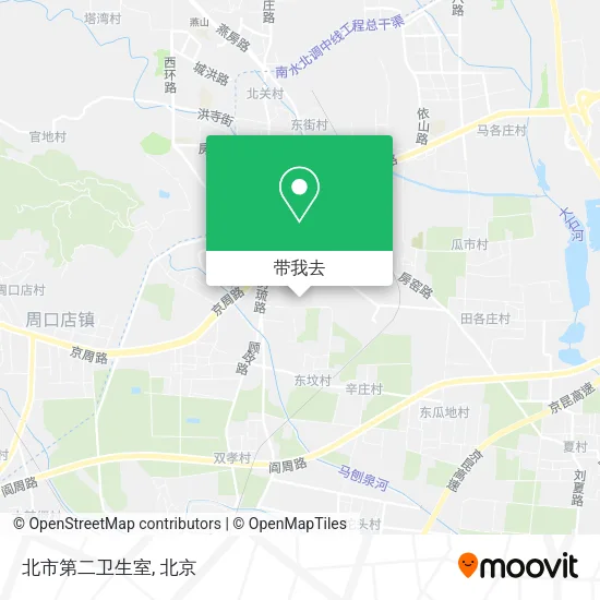 北市第二卫生室地图