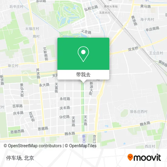停车场地图