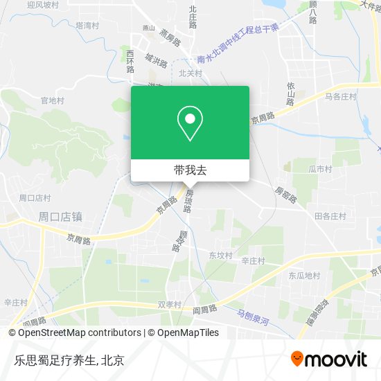 乐思蜀足疗养生地图