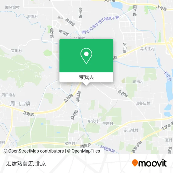 宏建熟食店地图