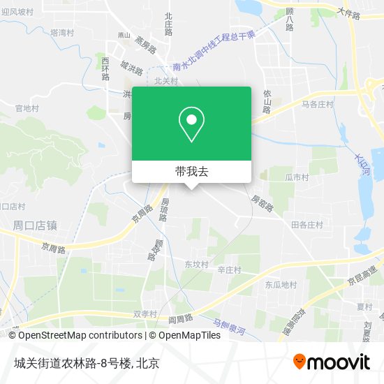 城关街道农林路-8号楼地图