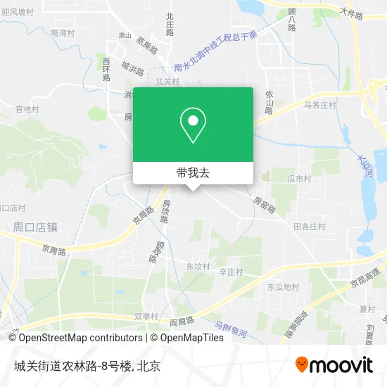 城关街道农林路-8号楼地图