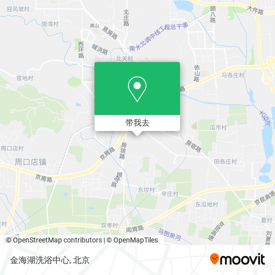 金海湖洗浴中心地图