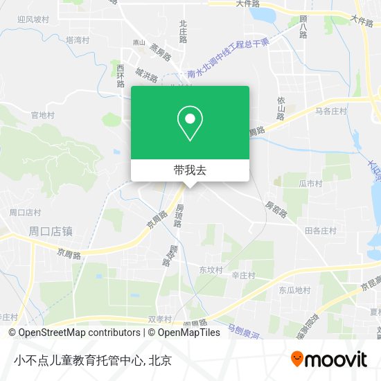 小不点儿童教育托管中心地图