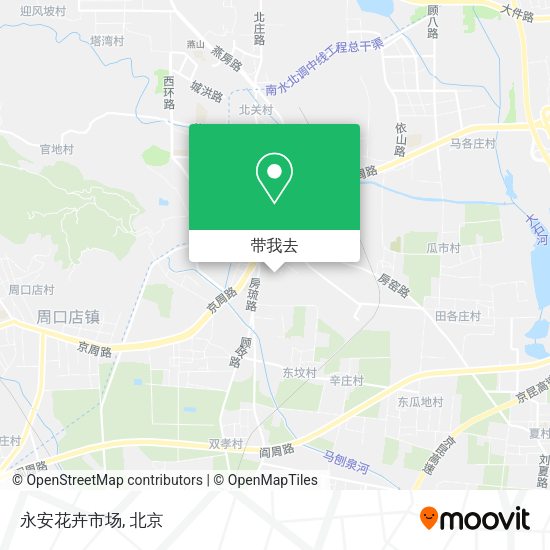 永安花卉市场地图