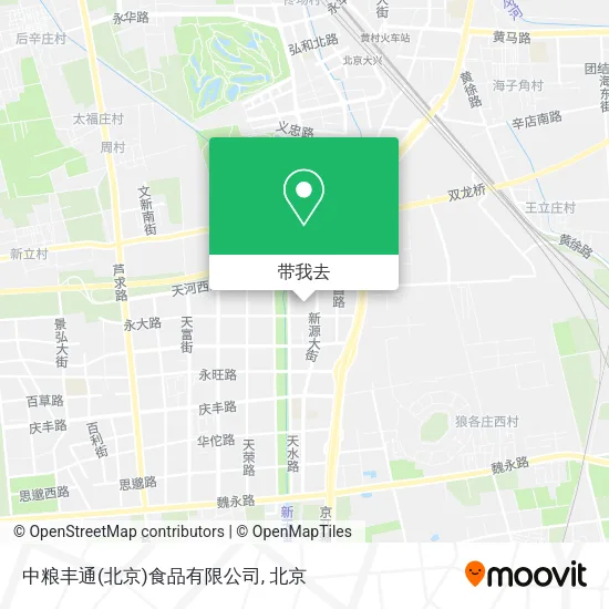 中粮丰通(北京)食品有限公司地图
