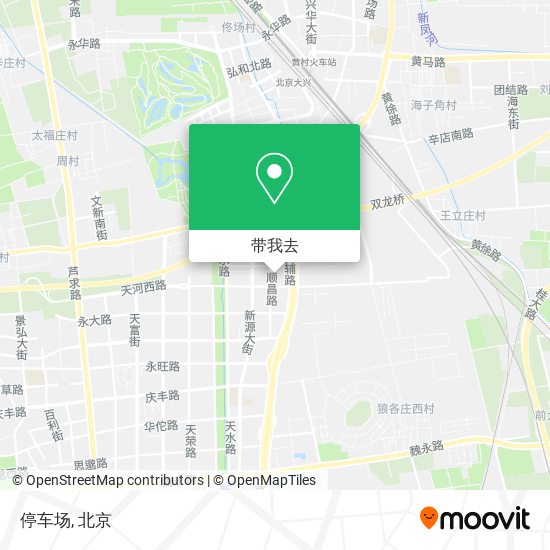 停车场地图