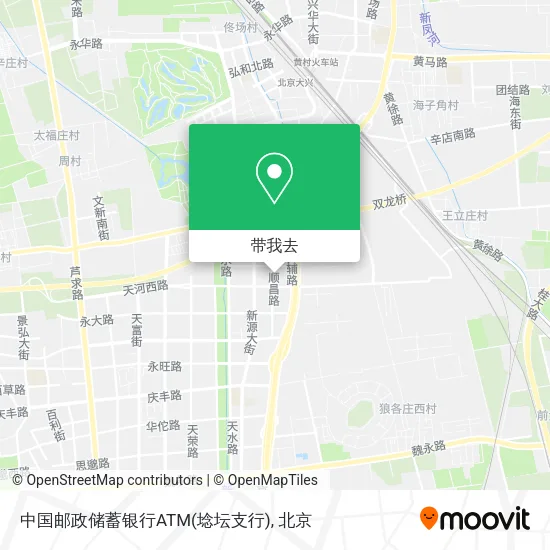 中国邮政储蓄银行ATM(埝坛支行)地图