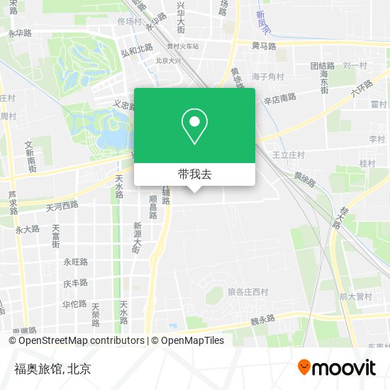 福奥旅馆地图