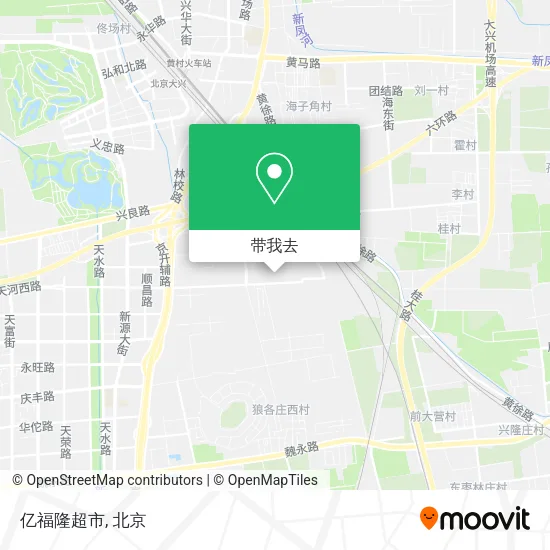 亿福隆超市地图