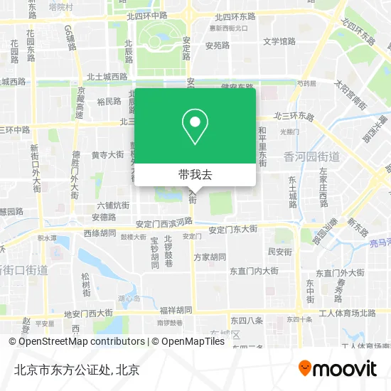 北京市东方公证处地图