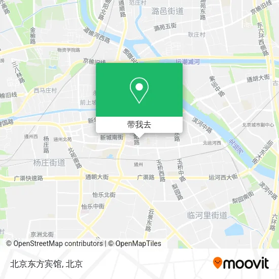 北京东方宾馆地图