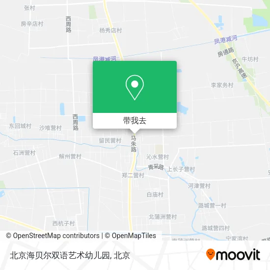 北京海贝尔双语艺术幼儿园地图