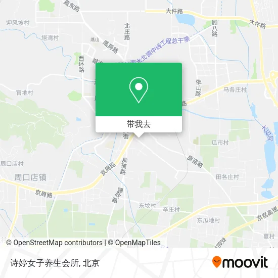 诗婷女子养生会所地图