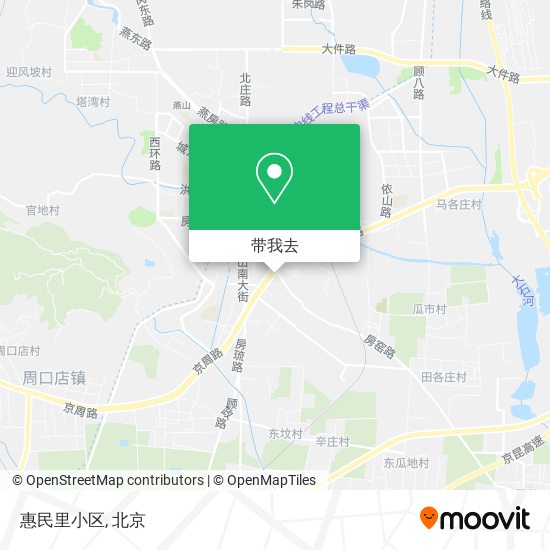 惠民里小区地图