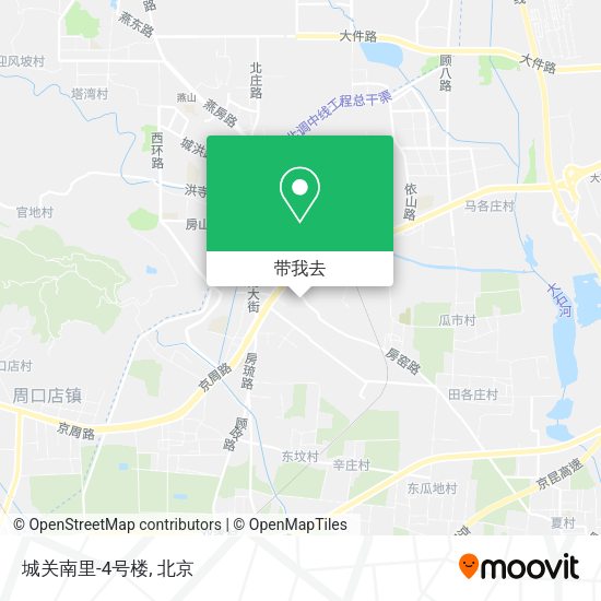 城关南里-4号楼地图