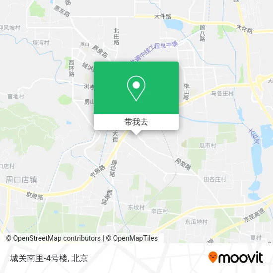 城关南里-4号楼地图