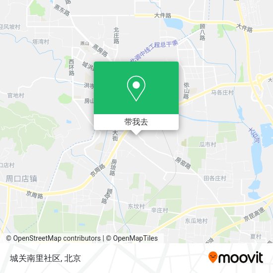 城关南里社区地图