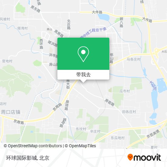 环球国际影城地图