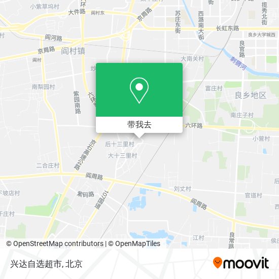 兴达自选超市地图