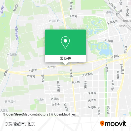 京翼隆超市地图