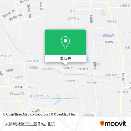 大回城社区卫生服务站地图