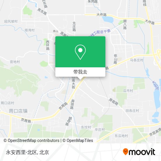 永安西里-北区地图