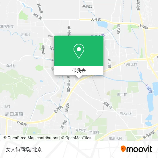 女人街商场地图