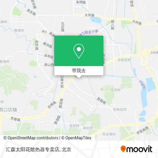 汇森太阳花散热器专卖店地图